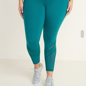 Old Navy Active Legging, Size 4X, Teal